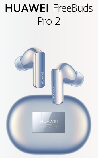 HUAWEI FreeBuds Pro 2, Hi-Res Dual Sound System, 3 mic Intelligent